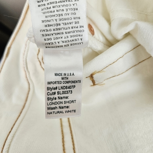 SLVRLAKE London Relaxed Fit High Waist Denim Bermuda Shorts Size 29 NWT … - Picture 9 of 9